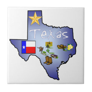 Texas belägger med tegel kakelplatta