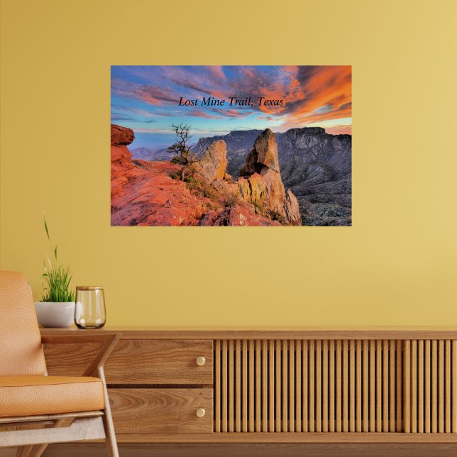 Texas, Big Bend National Park Poster (Vardagsrum 2)