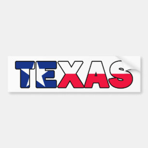 Texas bildekal