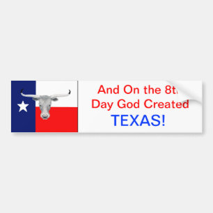 Texas Bildekal