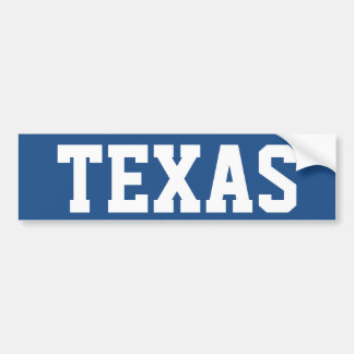 Texas Bildekal