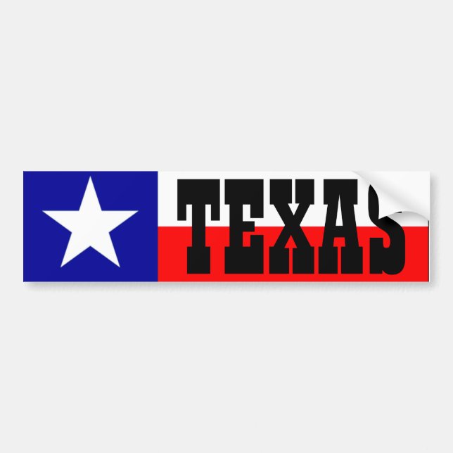 Texas Bildekal (Framsidan)