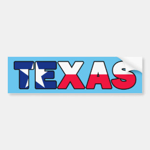 Texas Bildekal