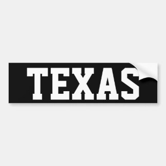Texas Bildekal