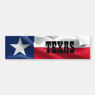 Texas bildekal