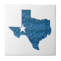 Texas blå kakel