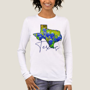 Texas blåbonnshöjd Texas land T Shirt