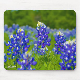 Texas blått sätta på en hätta mousepad musmatta