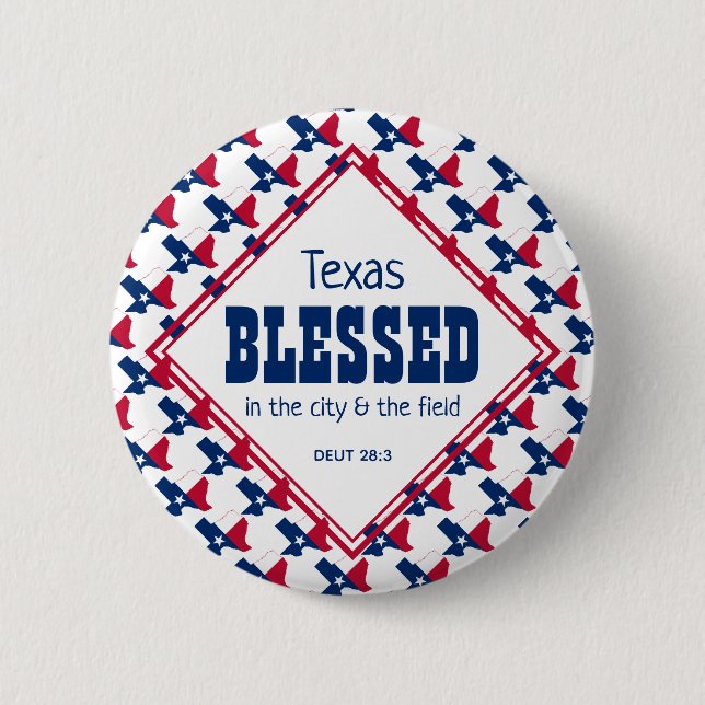 TEXAS BLESSED City Fält Deuteronomy Christian Knapp (Framsida)