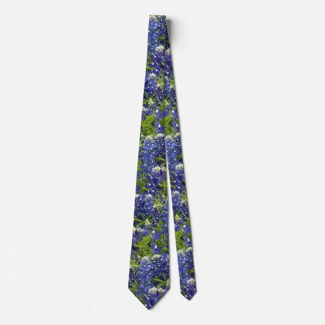 Texas Blue Bonnets Neck Tie Slips (Framsida)