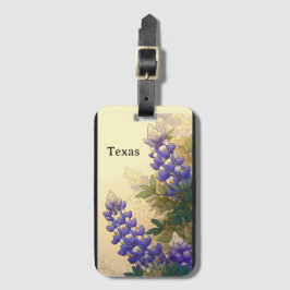 Texas Bluebonnet Bagagelapp