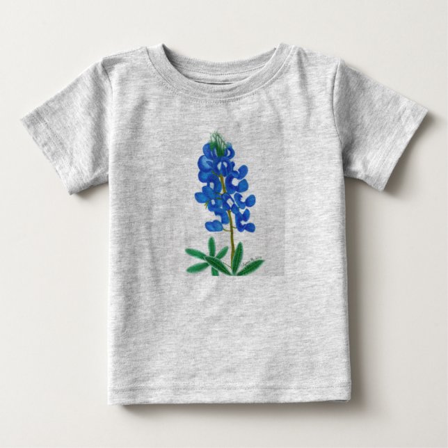 Texas Bluebonnet Children's T-Shirt (Framsida)