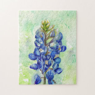 Texas Bluebonnet Flower Puzzon Pussel