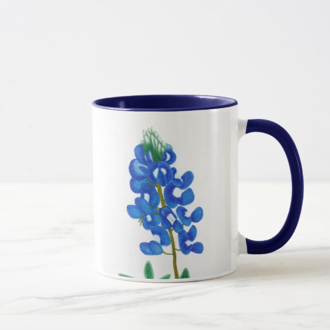 Texas Bluebonnet Inspirational Mugg (Höger)