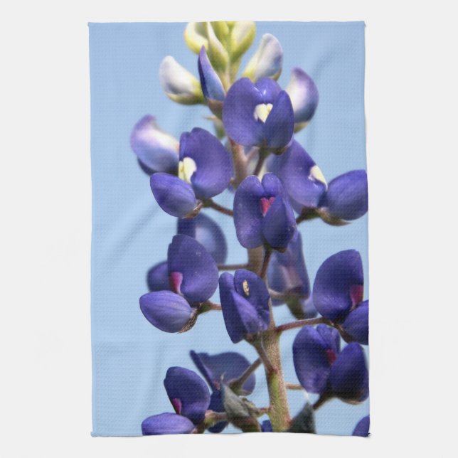 Texas Bluebonnet Kitchen Towel Kökshandduk (Vertikal)