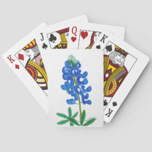 Texas Bluebonnet-kort Spel Kort