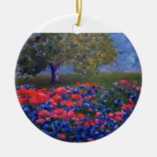 Texas Bluebonnet-ornament Julgransprydnad Keramik