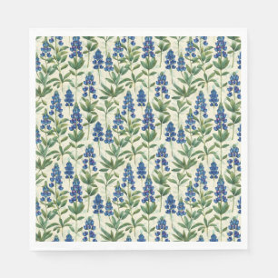 Texas Bluebonnet Papper Napkins Lupine Pappersservett