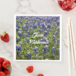 Texas Bluebonnet Pappersservetter | Statens blomma