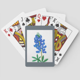 Texas Bluebonnet Standard Spelkort