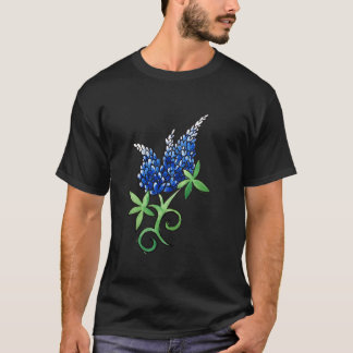 Texas Bluebonnet Stolt Texan Arbetsplats T Shirt