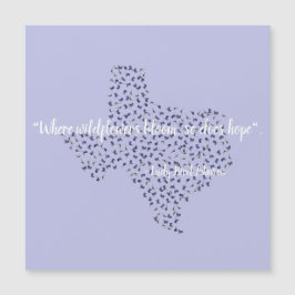 Texas Bluebonnet Wildbloms Message Texas Gift