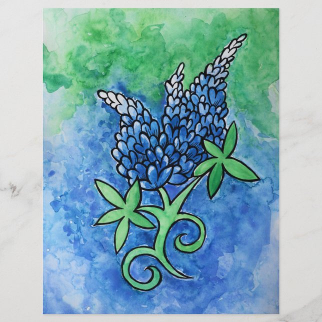 Texas Bluebonnets (Framsida)