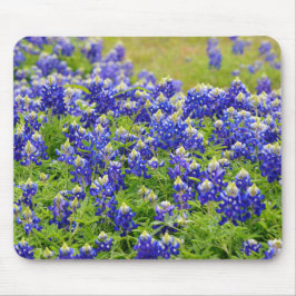 Texas Bluebonnets Art Mouse Pad Musmatta