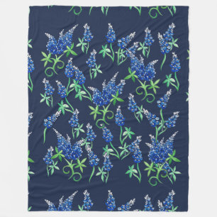 Texas Bluebonnets Fleecefilt