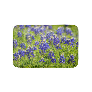 Texas Bluebonnets Flowers Bath Mat Badrumsmatta