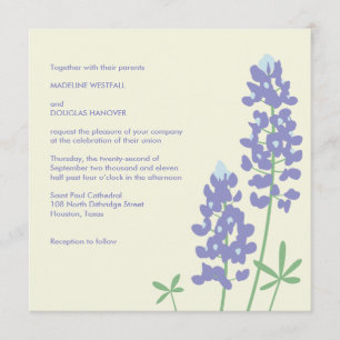 Texas BlueBonnets-inbjudan Inbjudningar