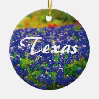 Texas Bluebonnets Julgransprydnad Keramik