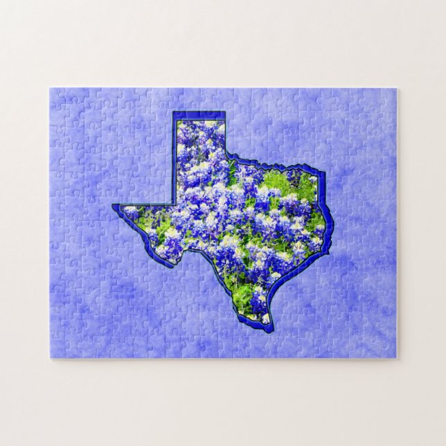 TEXAS BLUEBONNETS PUSSEL (Horisontell)