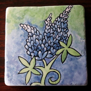 Texas Bluebonnets Stenunderlägg
