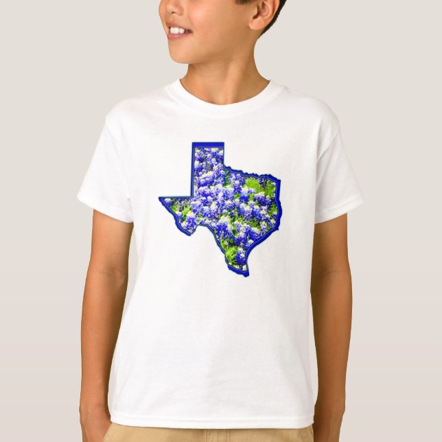 TEXAS BLUEBONNETS T SHIRT (Framsida)