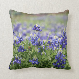 Texas Bluebonnets (Texas kärlek!) Kudde