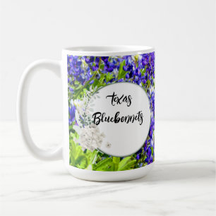 Texas Bluebonnets Vilda Blommor Benporslinsmugg Kaffemugg