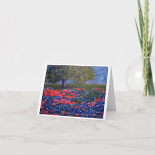 Texas Bluebonnetskort Kort