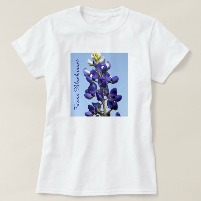 Texas BluebonnetTshirt T-shirt (Design framsida)
