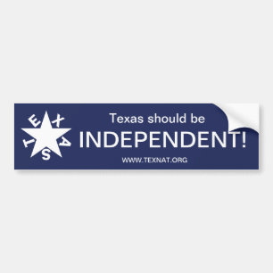 Texas borde vara OBEROENDE Bildekal