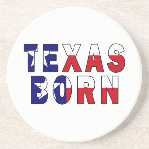 Texas Born Flagga Underlägg