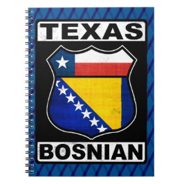 Texas Bosnian American Sign Anteckningsbok
