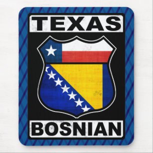 Texas Bosnian American Sign Mousemat Musmatta