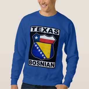 Texas bosnienamerikan lång ärmad tröja