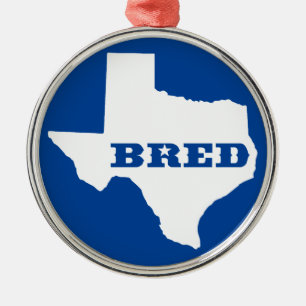Texas Bred Julgransprydnad Metall