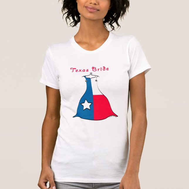 Texas Bride T-shirt (Framsida)