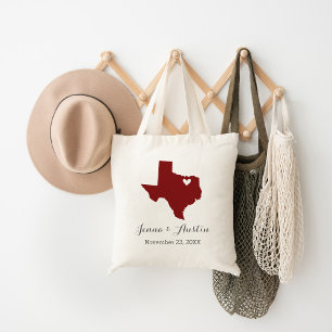Texas Bröllop Välkommen Tygkasse