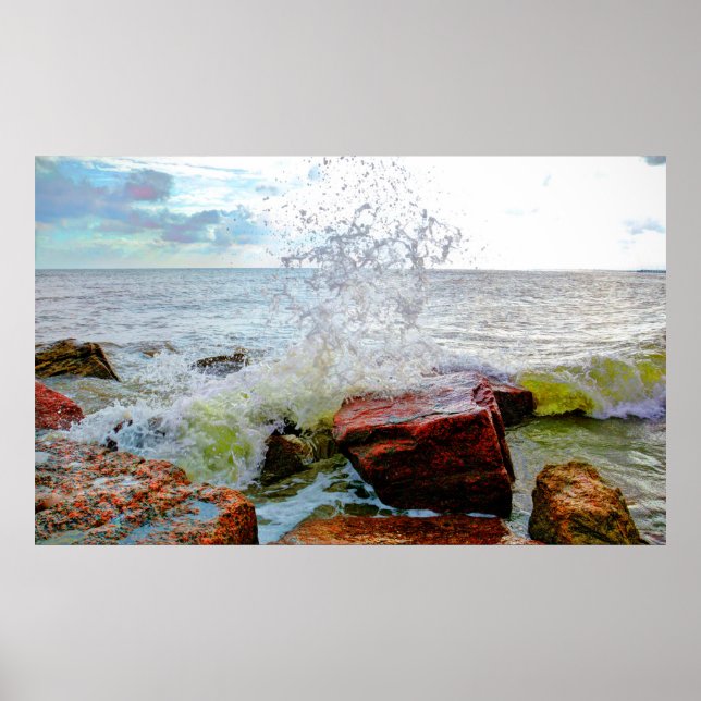 Texas Bukt Kusten Poster (Framsidan)