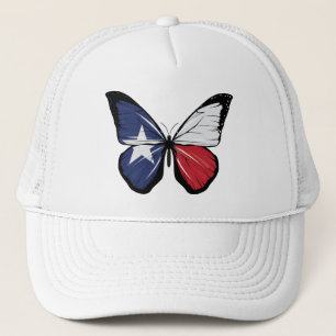 Texas Butterfly Flagga Keps