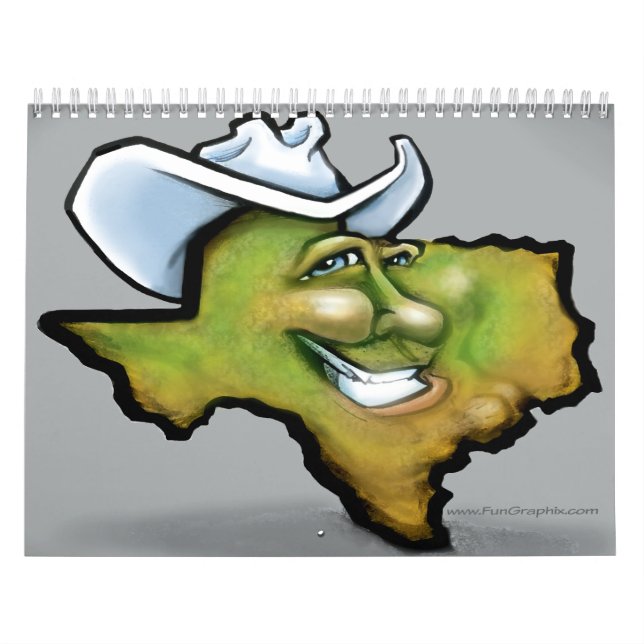 Texas Calendar Kalender (Omslag)